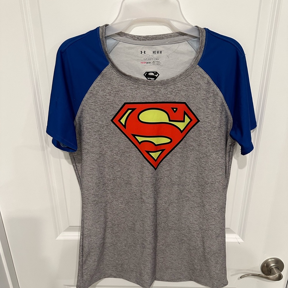 Under Armour Superman Fitted Tee